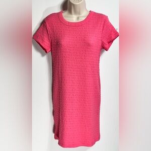 ELODIE Knit Shirt Dress